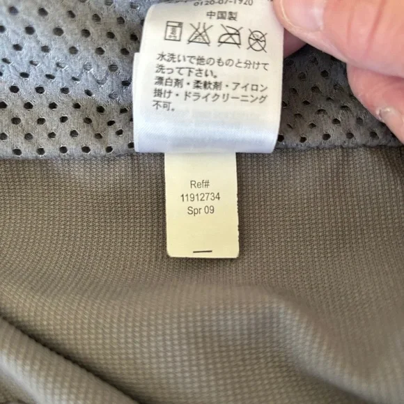 Eddie Bauer orange lightweight windbreaker size M - Picture 15 of 15